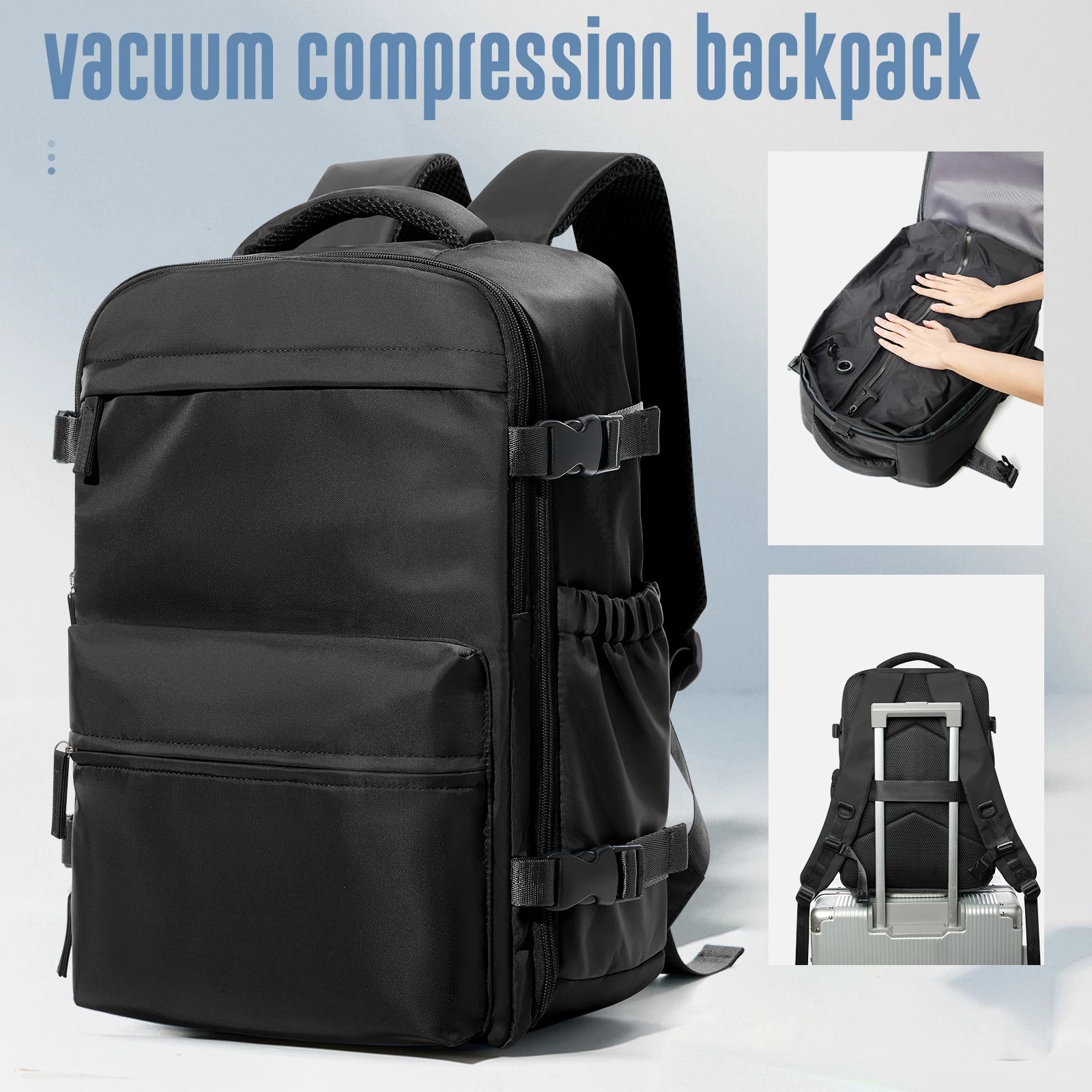 VectorRoute™ - Vacuum Travel Backpack