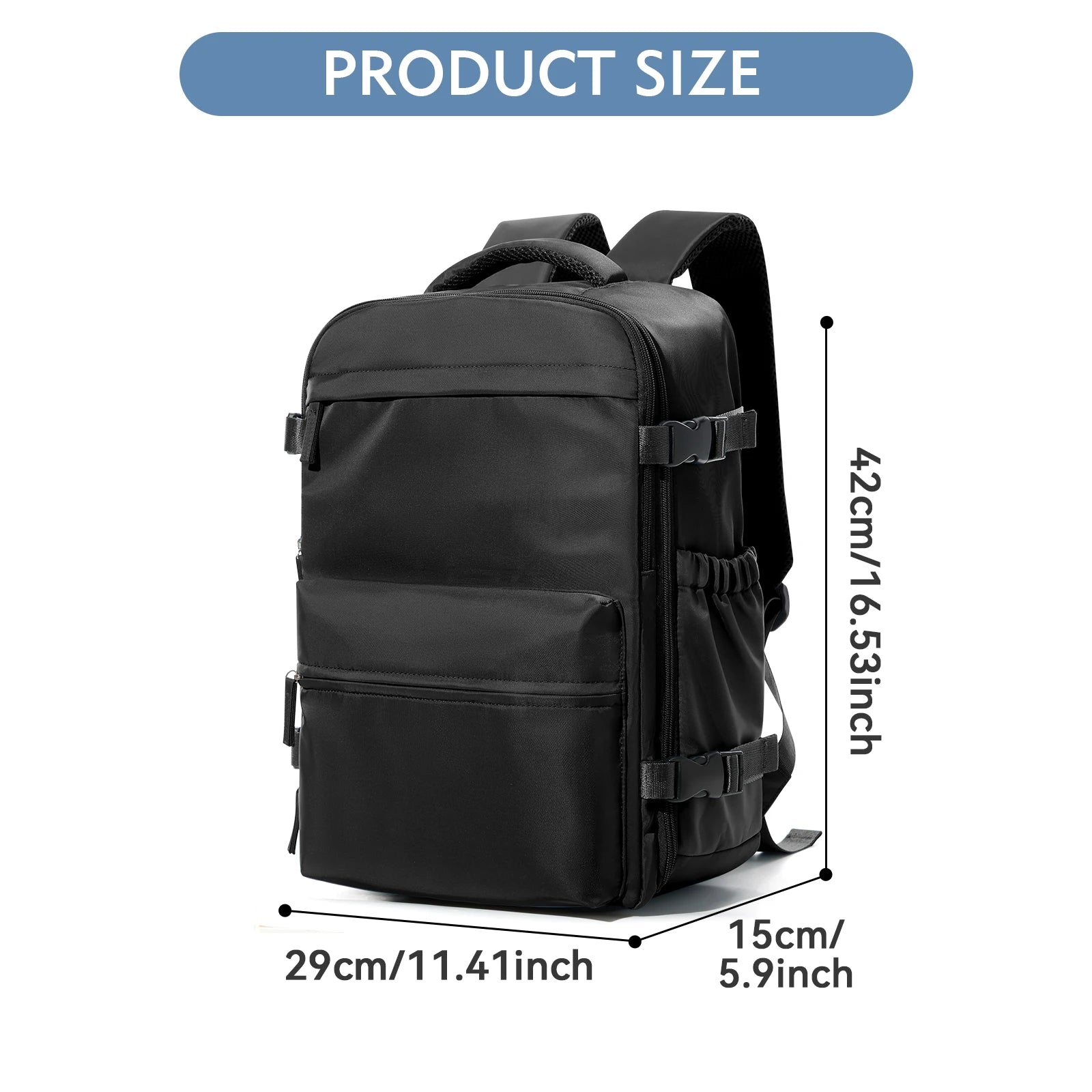 VectorRoute™ - Vacuum Travel Backpack