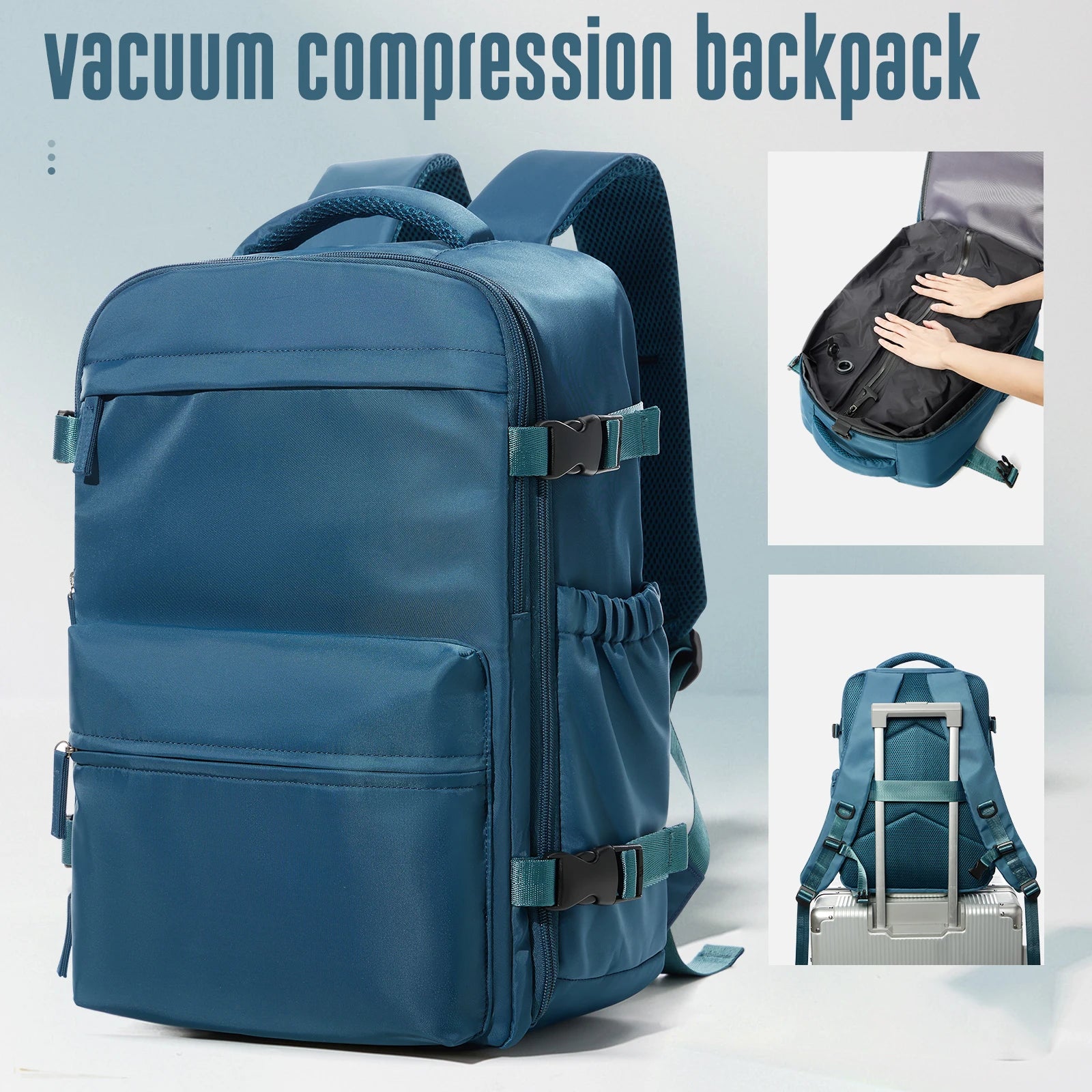 VectorRoute™ - Vacuum Travel Backpack