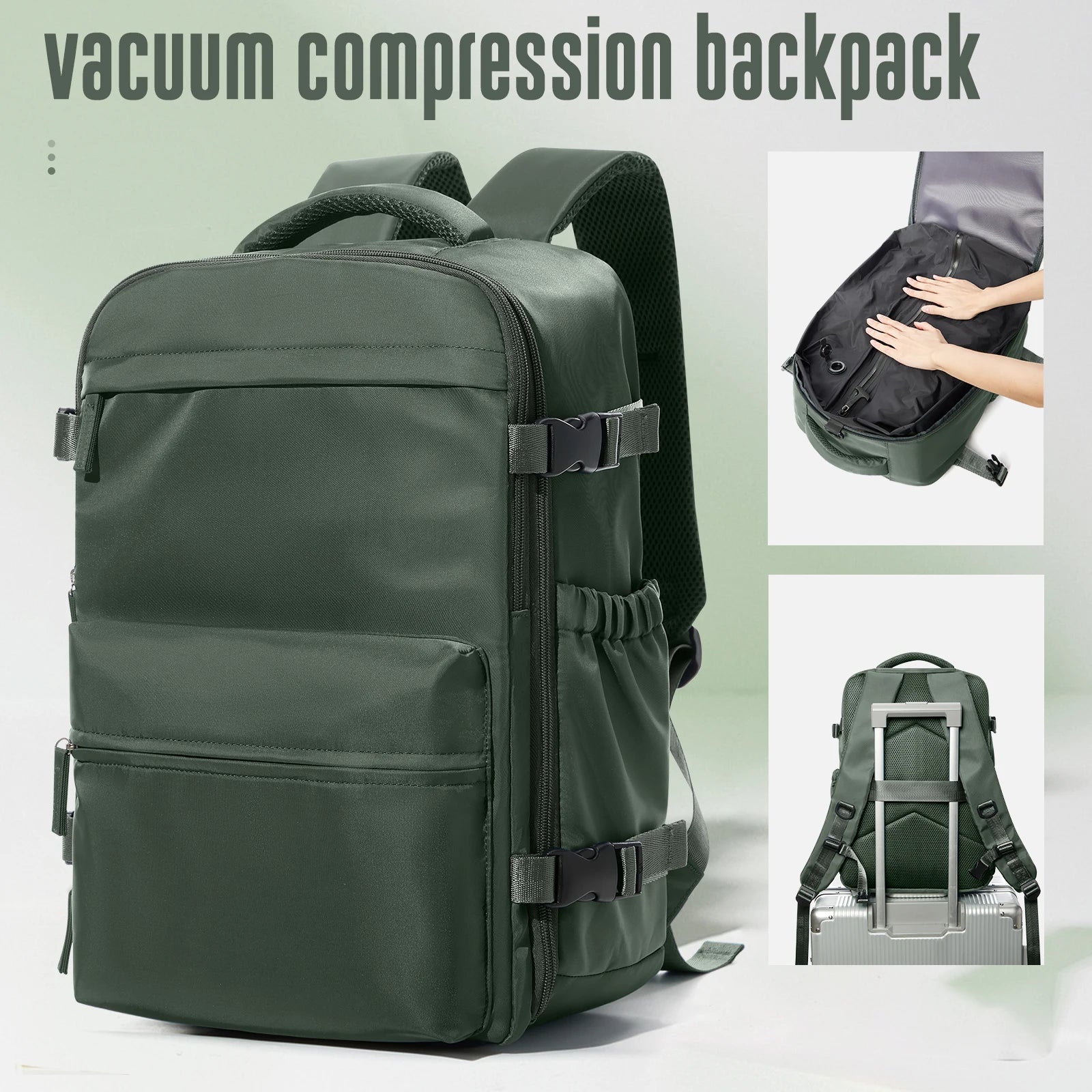 VectorRoute™ - Vacuum Travel Backpack